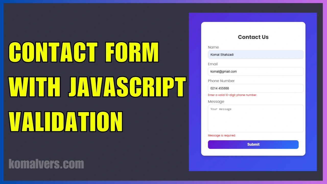 reate-a-Responsive-Contact-Form-with-JavaScript-Validation-Easy-HTML-CSS