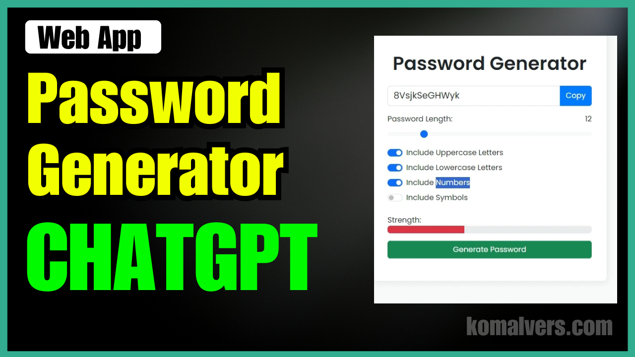 Password-Generator-Web-App-with-ChatGPT-HTML-CSS-JS